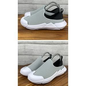 MUVEZ Stone Grey Slip On Comfort Shoe Convertible Removable Sole Women Sz 9
